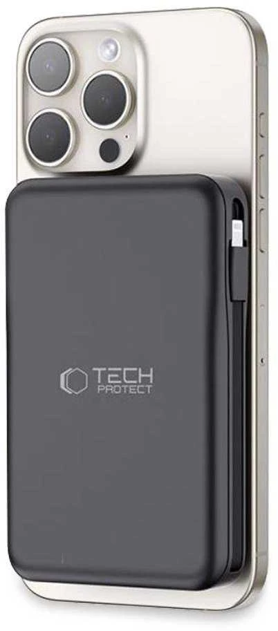 Tech-Protect PB31 LifeMag MagSafe powerbank 10000MAH juodos spalvos