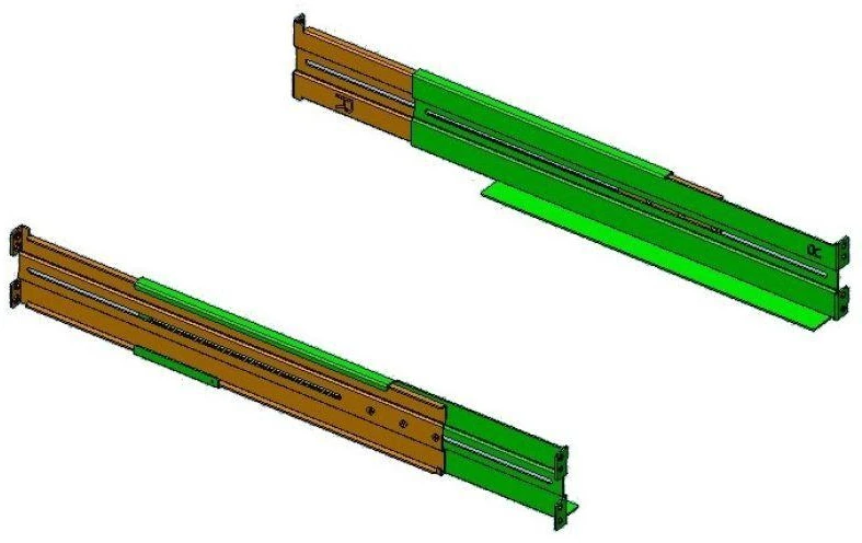 RACK MOUNT KIT 19'' FOR UPS POWER WALKER SERIES VI R1U HIGH