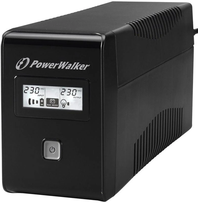 POWERWALK VI 850 LCD Power Walker UPS Line-Interactive 850VA 2x SCHUKO, RJ11, USB, LCD