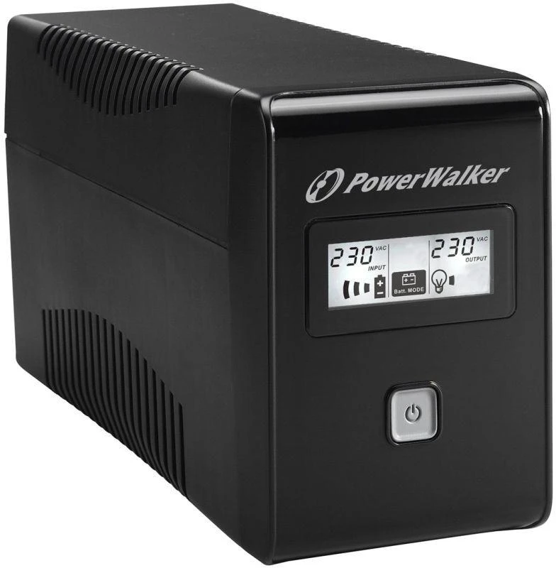 POWERWALK VI 850 LCD Power Walker UPS Line-Interactive 850VA 2x SCHUKO, RJ11, USB, LCD