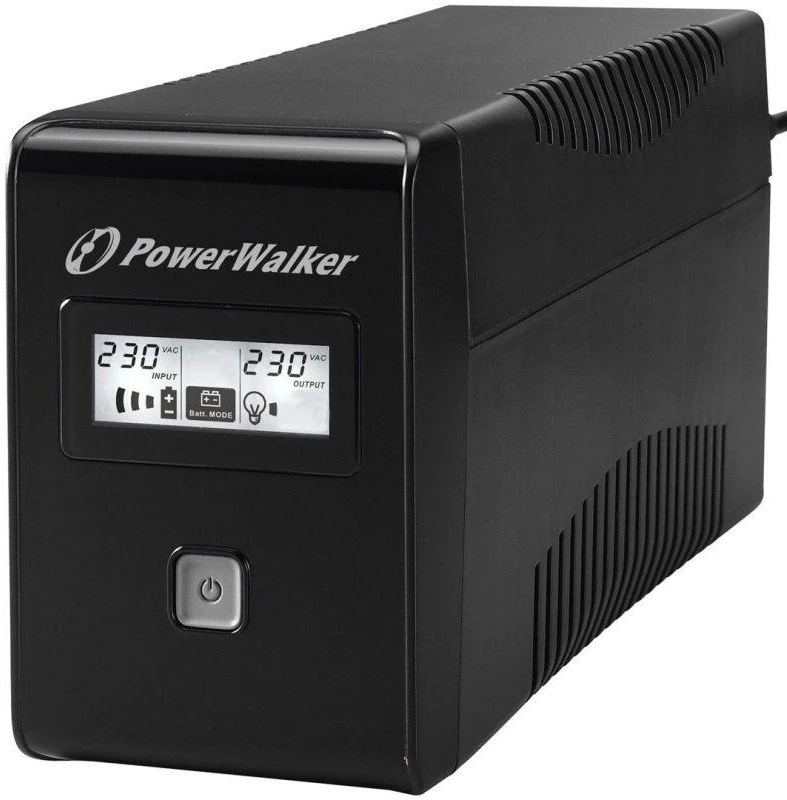 POWERWALK VI 850 LCD Power Walker UPS Line-Interactive 850VA 2x SCHUKO, RJ11, USB, LCD