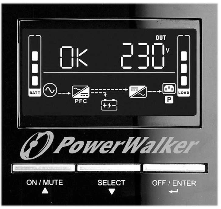 Power Walker POWERWALKER VI UPS 3000VA CW FR Line-Interactive USB IEC RS-232 EPO