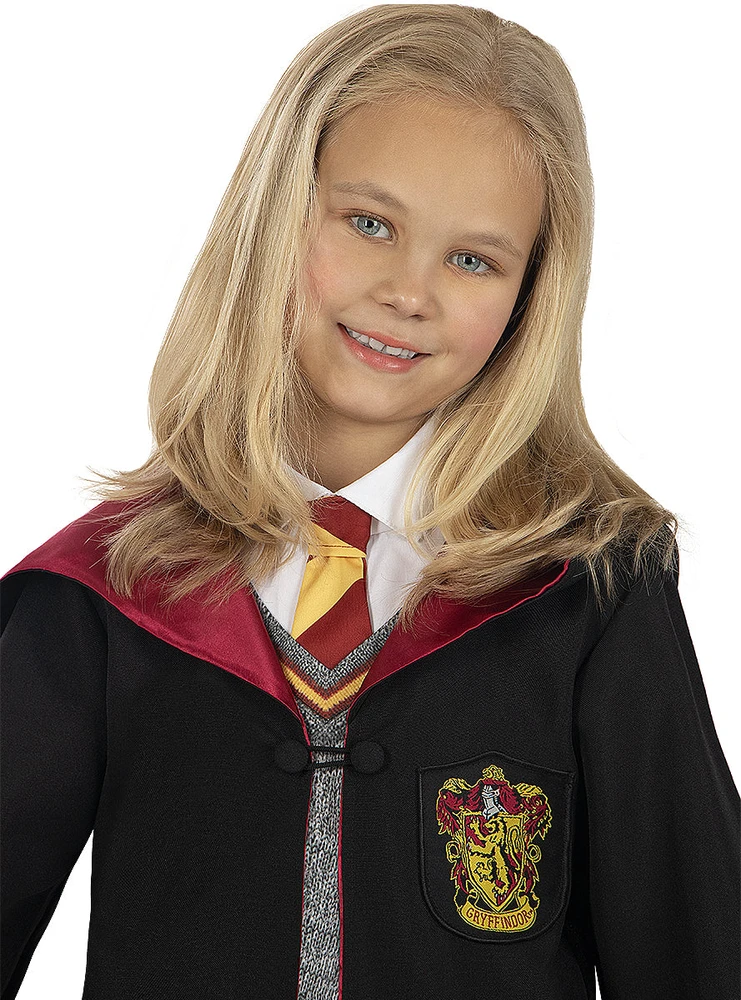 Prabangus Hermionos Įkyrėlės (Hermione Granger) kostiumas mergaitėms – Haris Poteris
