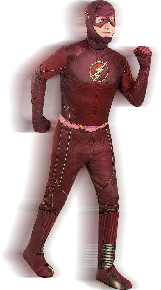Prabangus Žaibo (The Flash) kostiumas vyrams