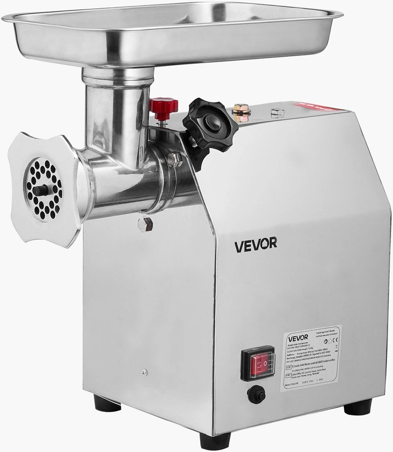 Mėsmalė VEVOR Elektrinis mėsos malimo įrenginys virtuvei