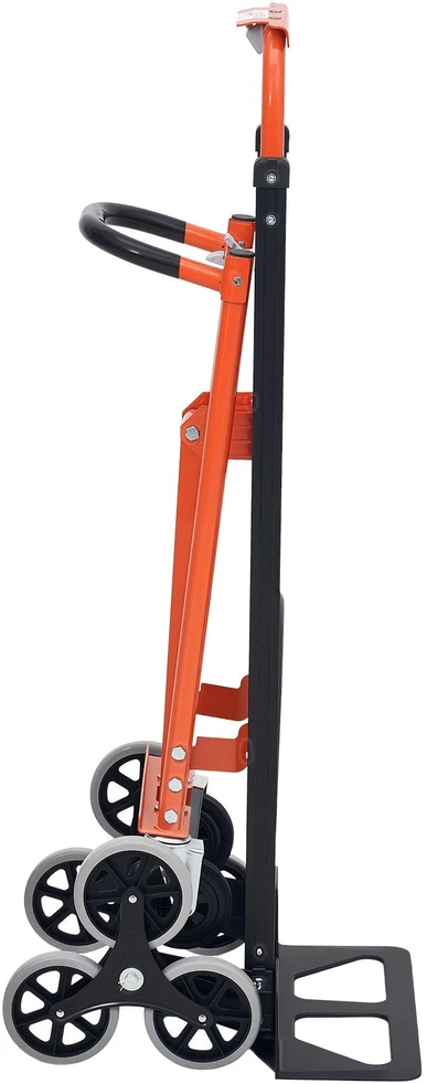 Vevor 3 viename laiptų kopimo vežimėlis, 350 kg, sulankstomas
