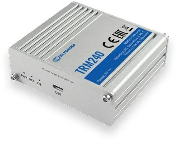 Ausinės Pramoninis tvirtas LTE CAT1 modemas Teltonika TRM240 TRM240000000