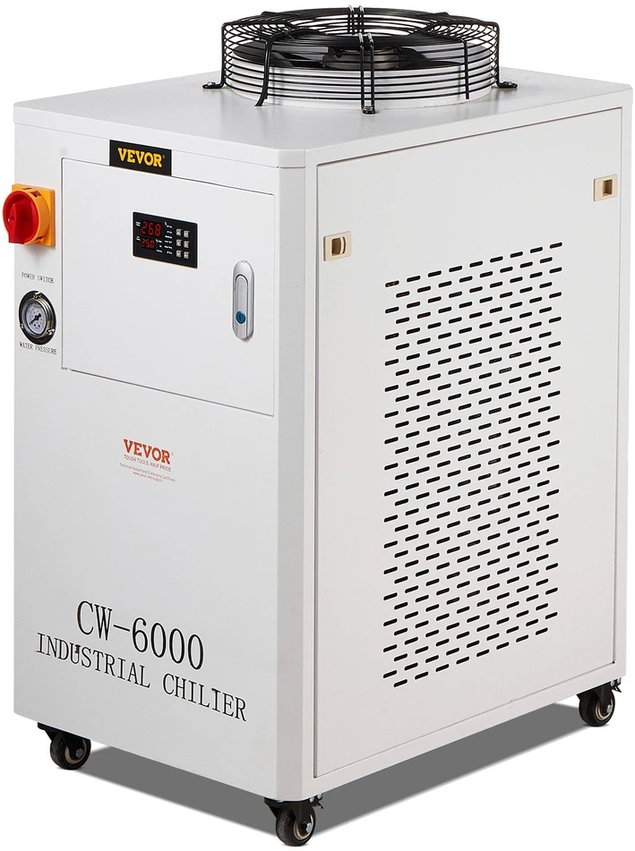 VEVOR Pramoninis vandens aušintuvas CW6000, CO2 lazeriui
