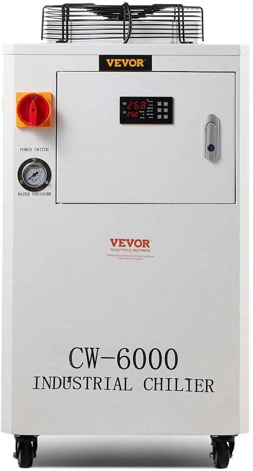 VEVOR Pramoninis vandens aušintuvas CW6000, CO2 lazeriui