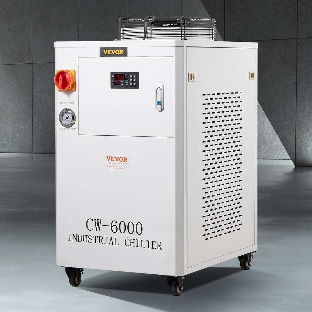 VEVOR Pramoninis vandens aušintuvas CW6000, CO2 lazeriui