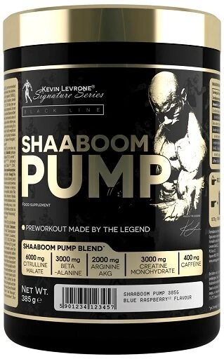 Pre-workout milteliai Kevin Levrone Shaaboom Pump 385 g