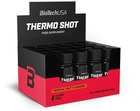 BioTech Termo Šūvis 20x 60ml - Tropiniai Vaisiai