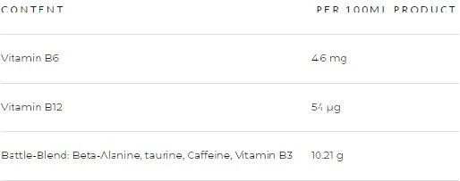 Pre-workout shot DY Nutrition M6Teen 12 × 60 ml