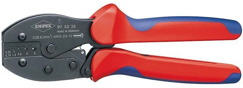 Knipex PRECIForce užspaudimo replės 0.25 - 6.0 mm²