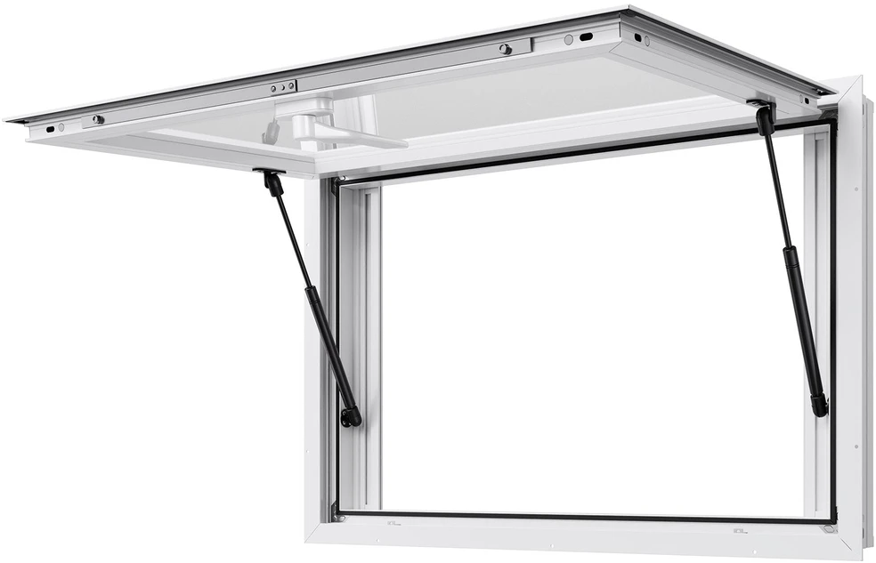 VEVOR maisto sunkvežimio aptarnavimo langas 92x61 cm