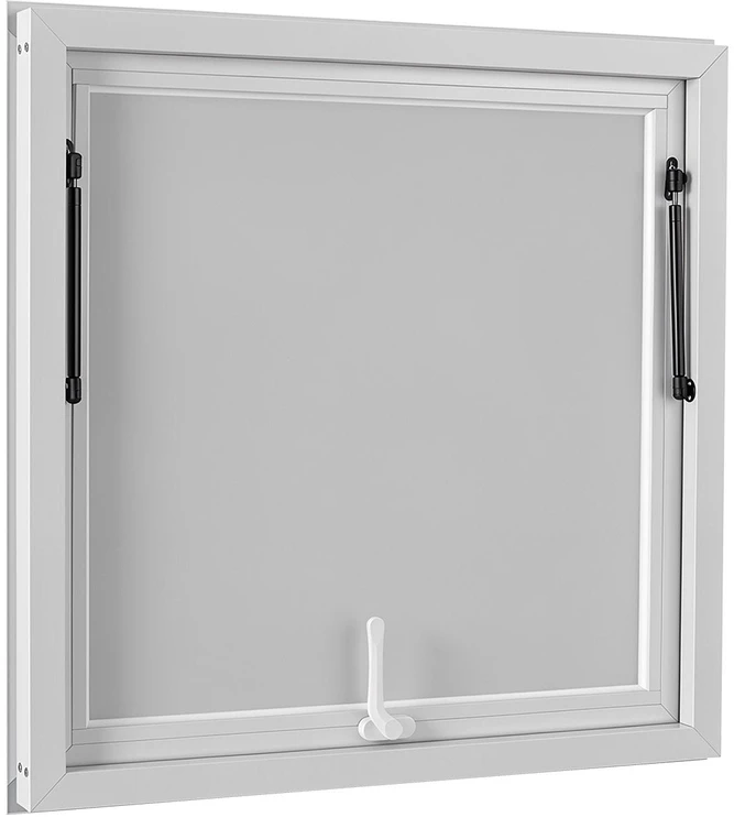 Prekybinis langas VEVOR CGDCK36X36LSB, 915x915 mm