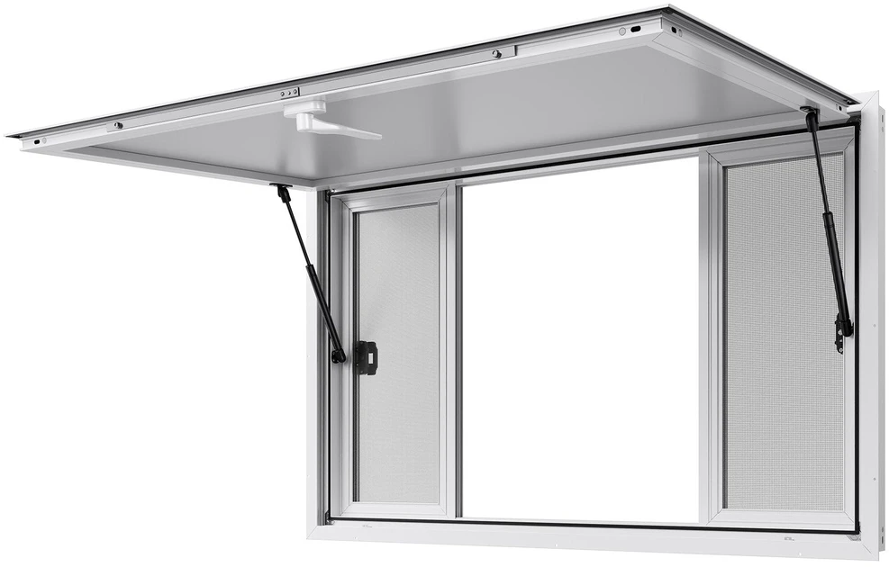 VEVOR Langas maistovežei 135x84 cm