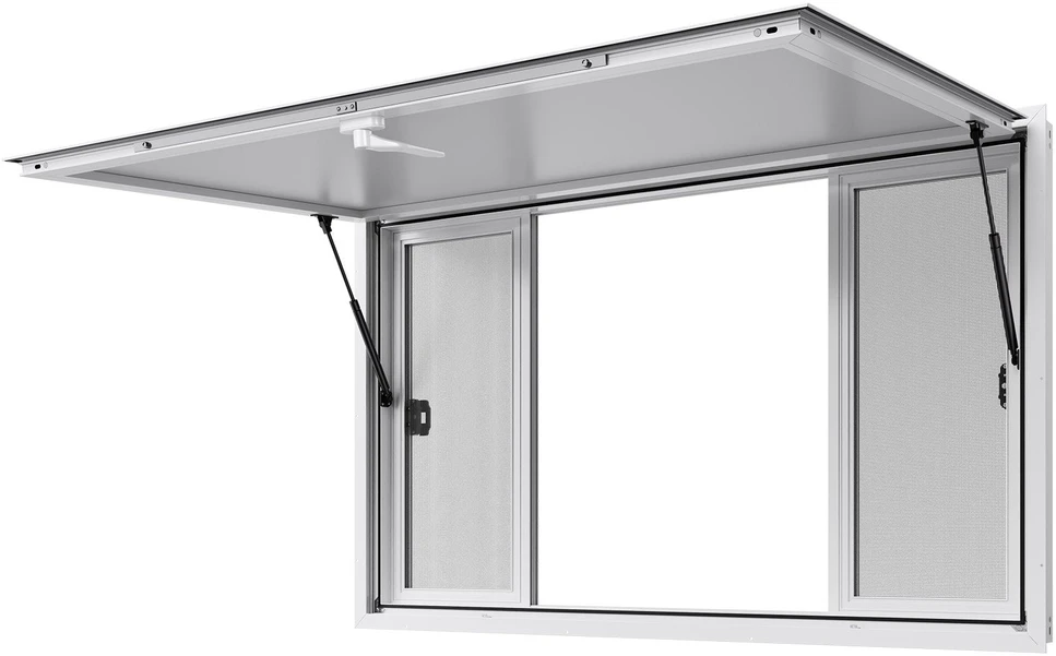 VEVOR maitinimo transporto langas 152x92 cm