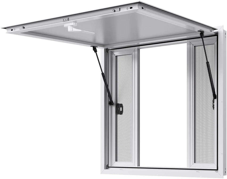 VEVOR 92x92 cm maisto vilkiko aptarnavimo langas