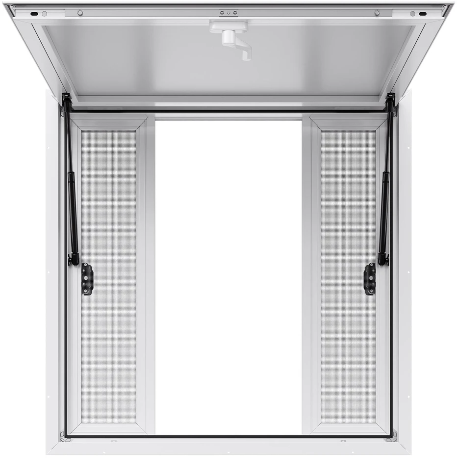 VEVOR 92x92 cm maisto vilkiko aptarnavimo langas