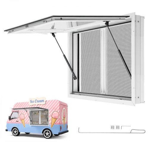 Prekybinis langas VEVOR FCBWCK36*24YXSC, 915x610 mm