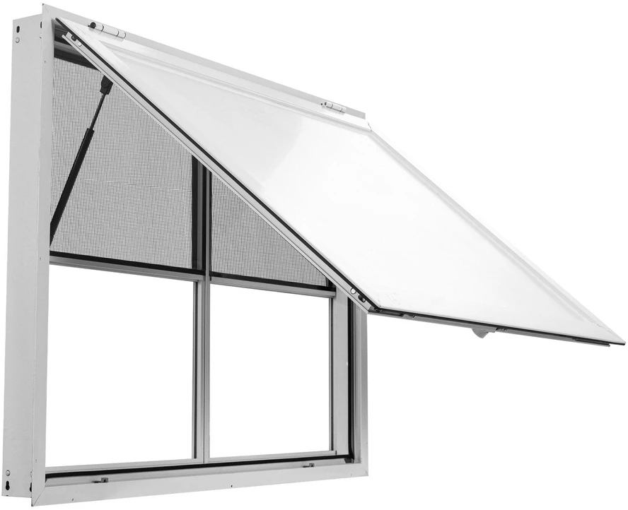 Prekybinis langas VEVOR FCBWCK4836SXHD2, 1220x915 mm