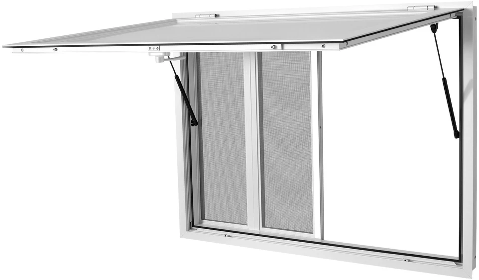 Prekybinis langas VEVOR FCBWCK48X36TLCS4, 1220x915 mm