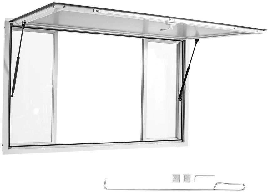 Prekybinis langas VEVOR FCBWCK60*36TLYKL4, 1524x915 mm