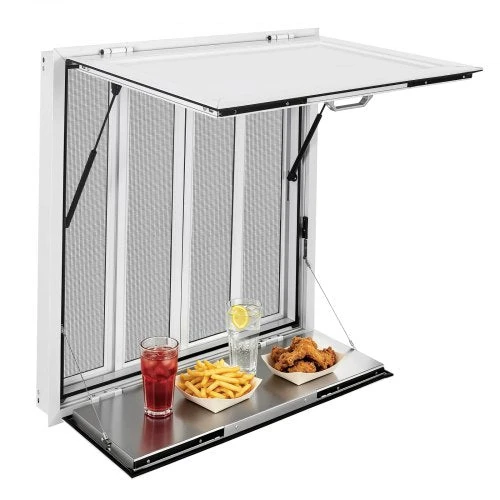 Prekybinis langas VEVOR FHDGNCK3636ZWTJTLCS4, 915x915 mm