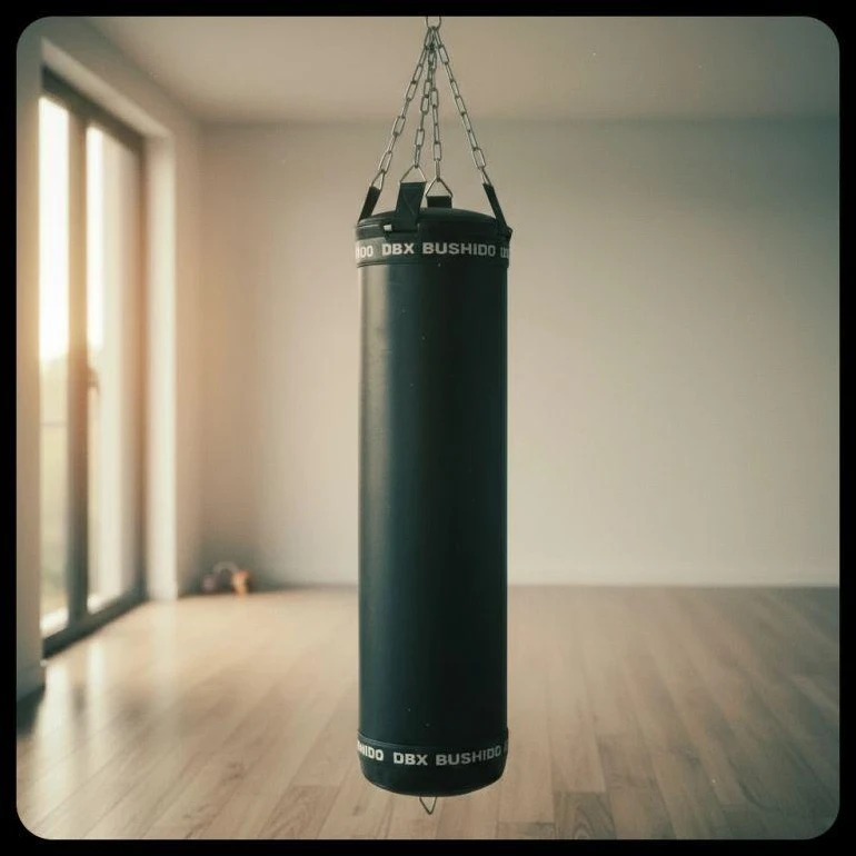 PREMIUM Bokso maišas - SBRX Juodas - Tuščias - 130cm | DBX Bushido