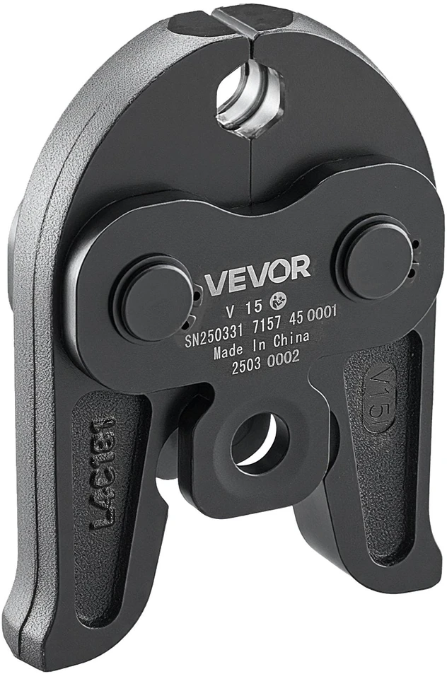 VEVOR V15 presavimo žandikaulis 15 mm V tipo