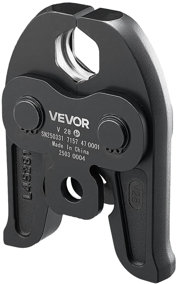 VEVOR V28 spaudimo žandikaulis nerūdijančiam plienui 28 mm