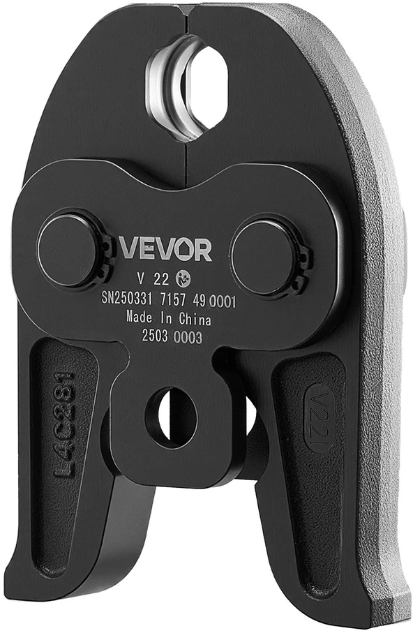 VEVOR V22 spaudimo žandikaulis 22 mm V tipo vamzdžiams