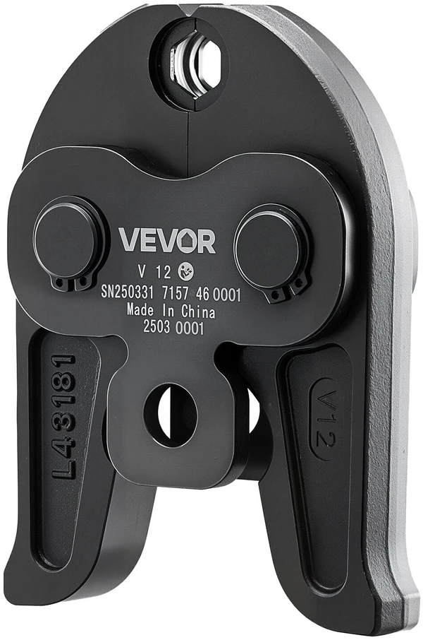 VEVOR 12 mm v12 spaudimo žandikaulis nerūdijančiam plienui