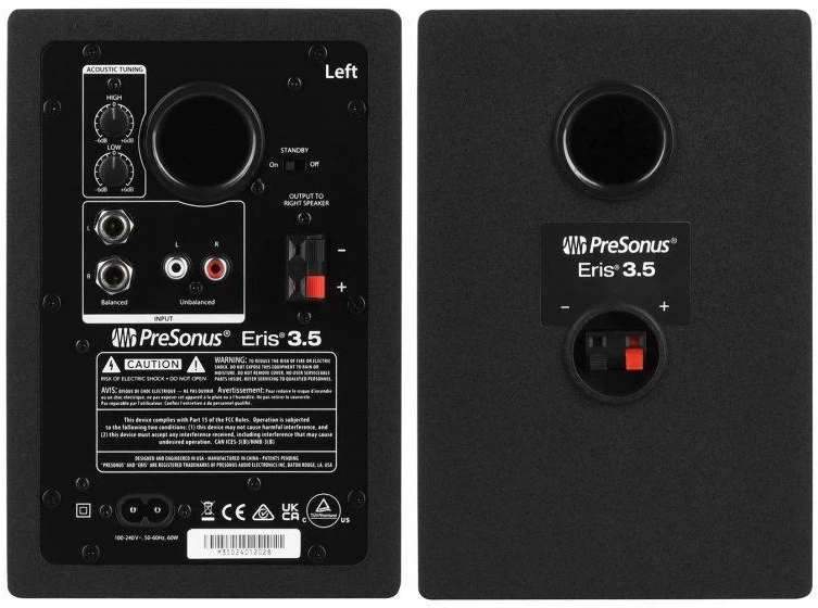 PreSonus Eris 3.5 – aktyvių monitorių pora