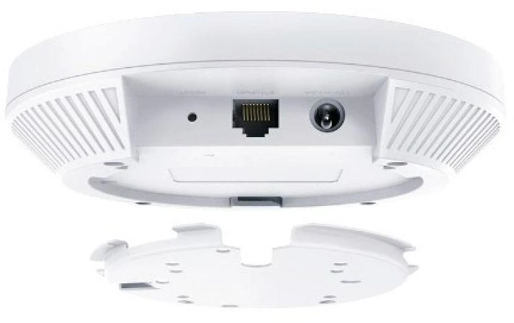 Maršrutizatorius AX3000 lubinis „WiFi 6“ prieigos taškas | EAP653 UR | TP-LINK 2,4 GHz, 5 GHz | 802.11ax | 10/100/1000 Mbit/s | Ethernet LAN (RJ-45) jungtys: 1 | MU-MiMO: Taip | PoE įvestis | Antenos tipas: vidinė, universali