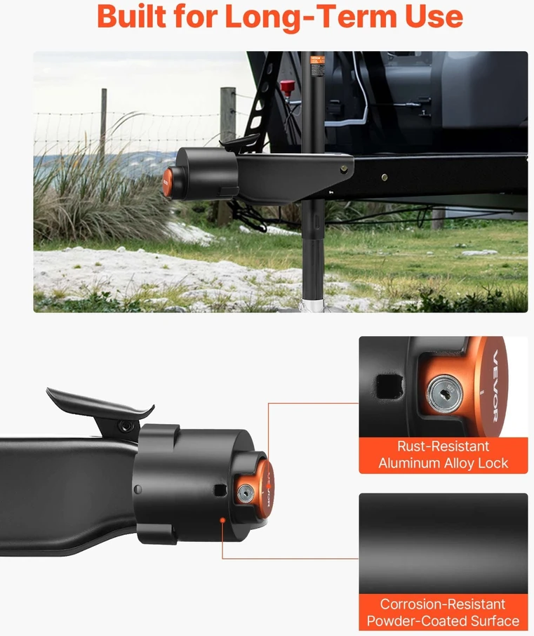 VEVOR Priekabos sukabinimo spynelė iki 50 mm
