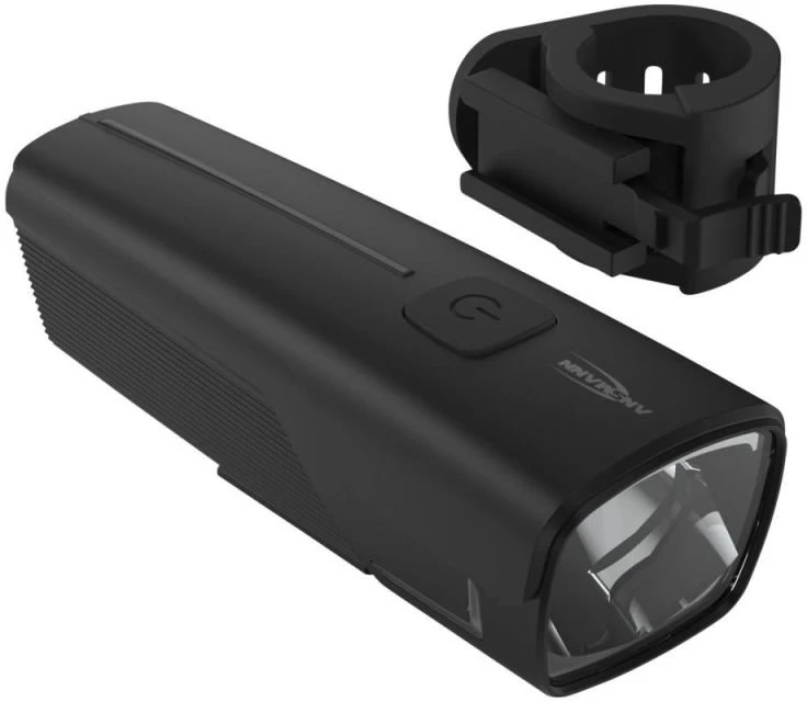 Lampka rowerowa przednia LED ANSMANN 1600-0524 50lx 2600mAh 2W juoda