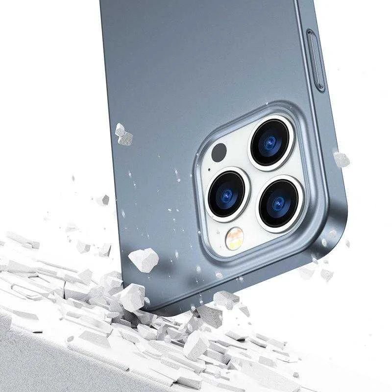 Joyroom 360 priekinis ir galinis dangtelis telefonui Apple iPhone 13 Pro Max + apsauginis ekrano stiklas pilkas (JR-BP928 tranish)
