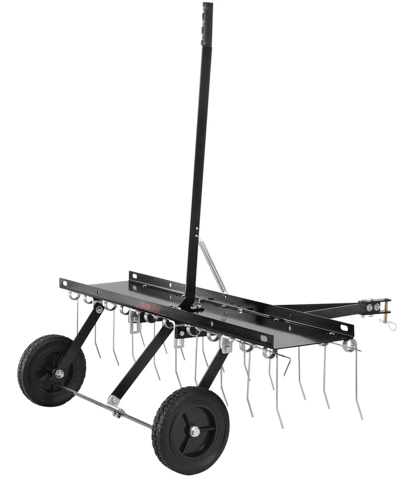VEVOR Velkamas vejos skarifikatorius 101 cm su 20 spyruoklių