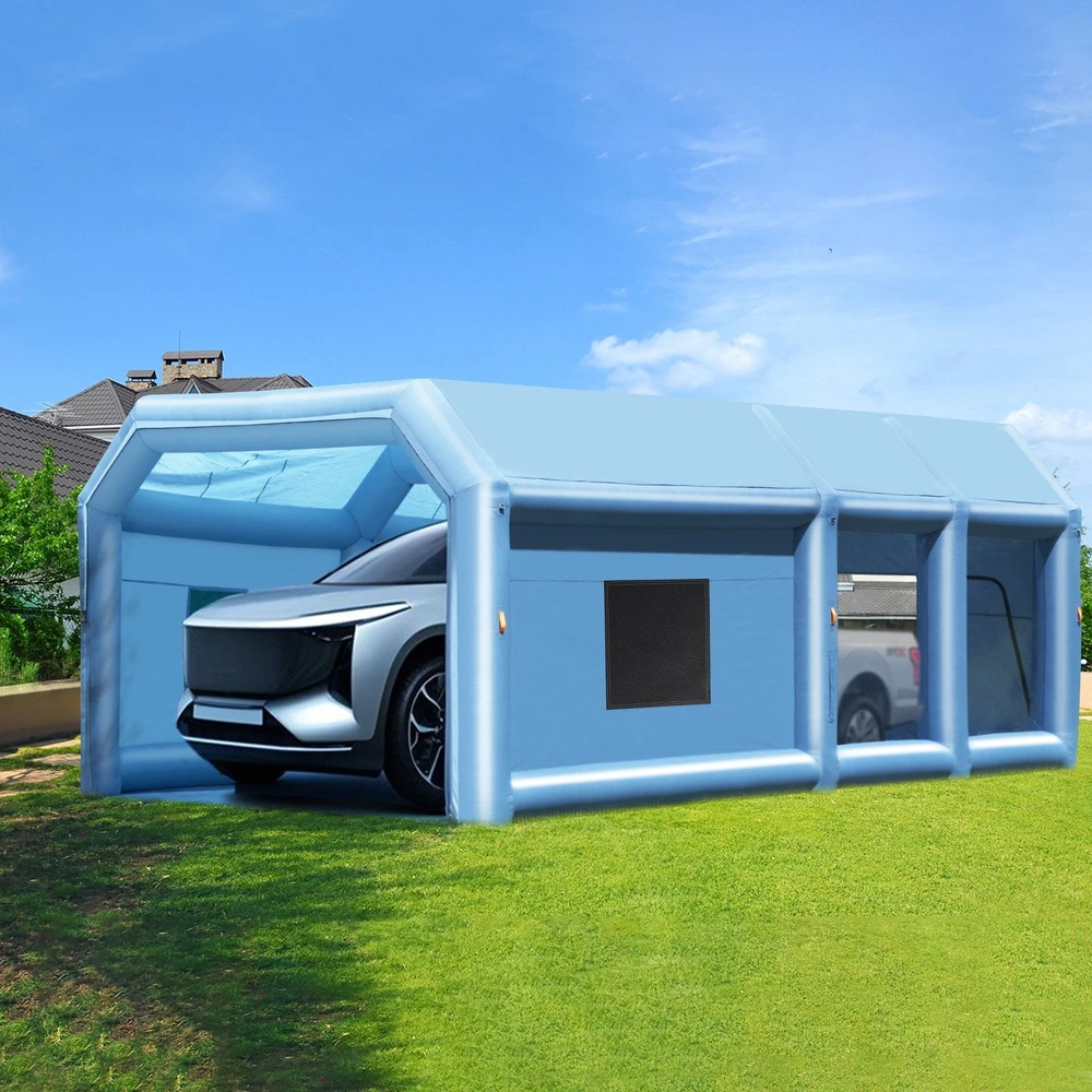 VEVOR Pripučiama dažymo kabina, 10 x 6.4 x 4.5 m