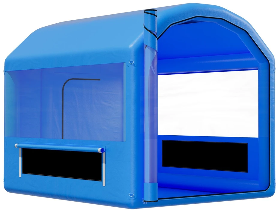 VEVOR Pripučiamas dažymo paviljonas 3 x 2,5 x 2,5 m