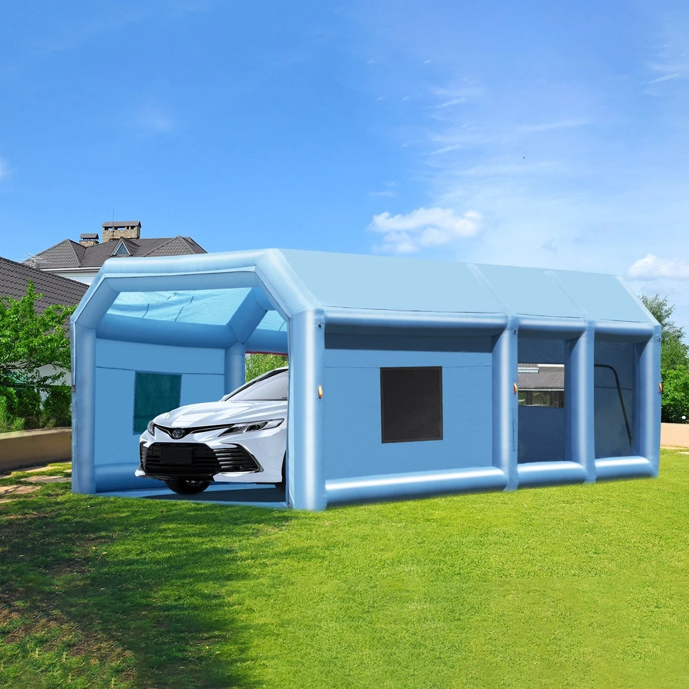 VEVOR Pripučiamas dažymo stendas 8.5x4.8x3.3 m