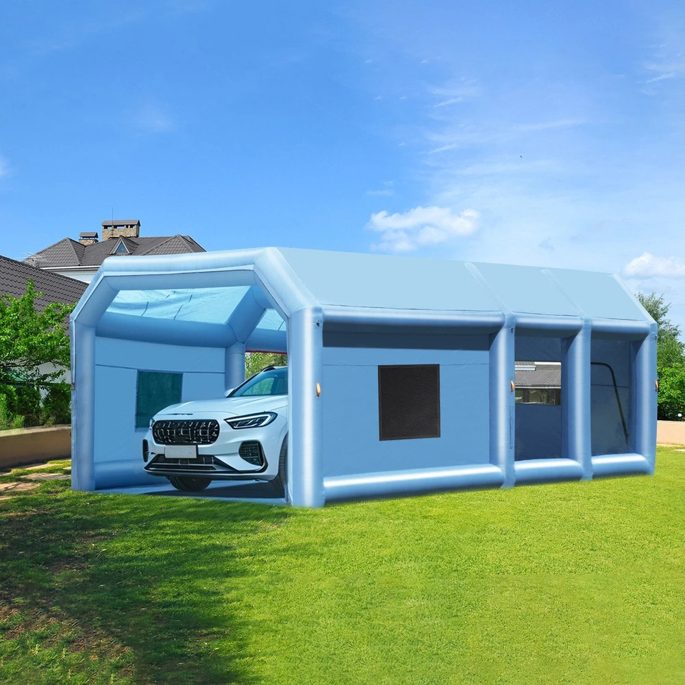 VEVOR Pripučiama dažymo kamera, 8 x 4.5 x 3 m