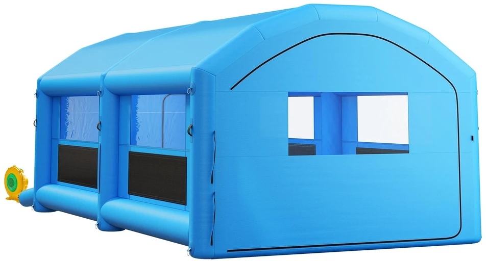 Pripučiama dažymo kamera VEVOR BQTCQYDPQFBK08L, 8 x 4,5 x 3 m