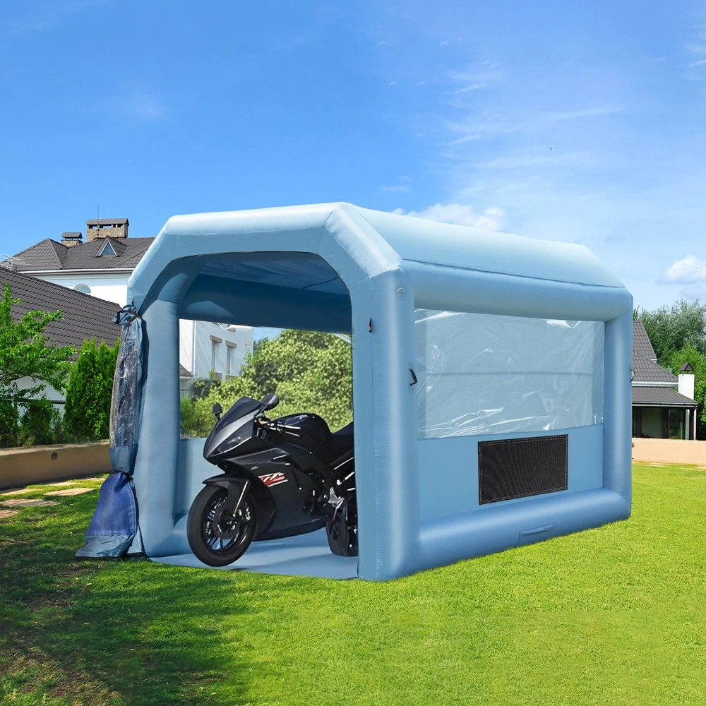 VEVOR Pripučiama dažymo kamera, 4 m x 3 m