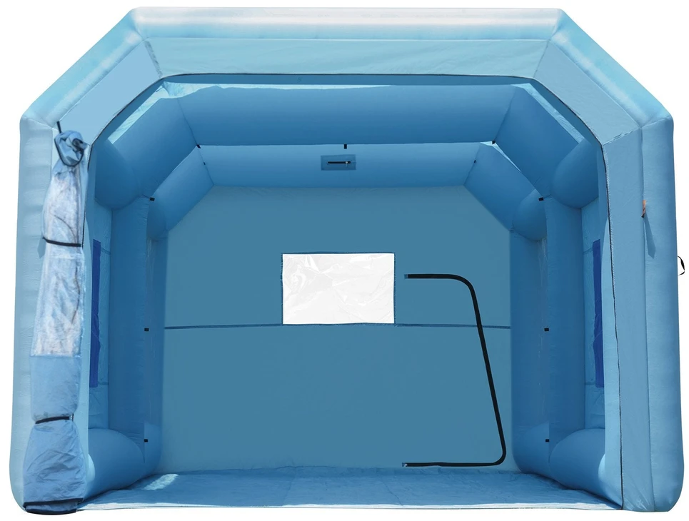 VEVOR Pripučiamas dažymo paviljonas 6.4 x 4.1 m