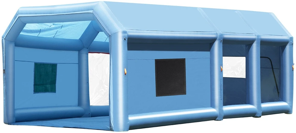 VEVOR Pūtiška dažymo kabina 9 x 4.8 x 3.6 m