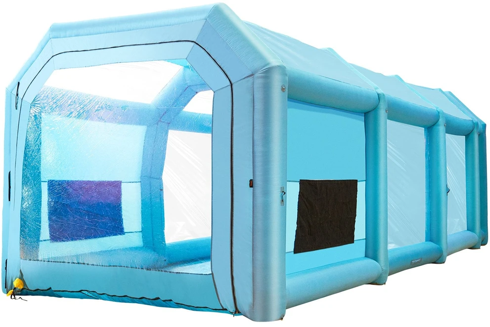 VEVOR Pripučiamas 12x5x4 m dažymo paviljonas