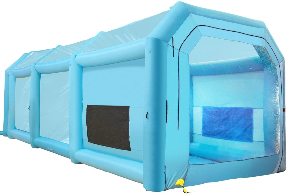 VEVOR Pripučiamas 12x5x4 m dažymo paviljonas